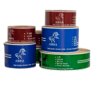 Vải nhám ARBA lòng trắng - vàng GERMANY ( ĐỨC )