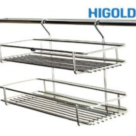 Kệ gia vị 2 tầng inox 304 1351 – HIGOLD