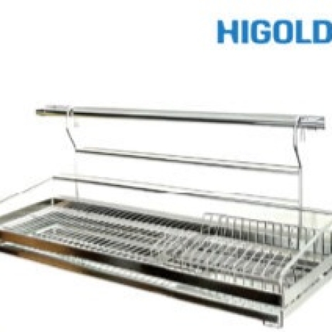 Kệ chén hai tầng + thanh treo 201026-304 – HIGOLD