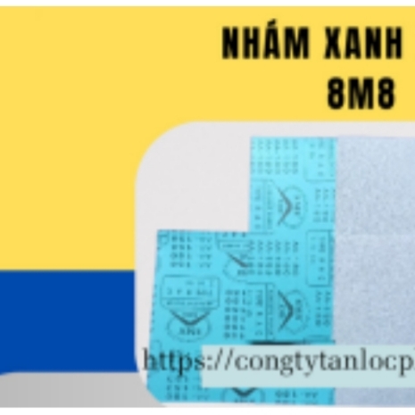 Giấy Nhám Xanh Trắng 8 M 8 AA 120 - 400