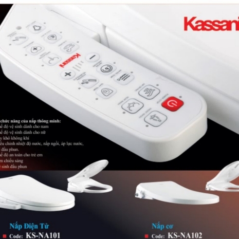 Bồn Cầu Kassani KS-NA101, 102 cao cấp chất lượng 