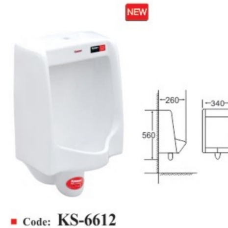 Bồn tiểu nam cao cấp Kassani Thái Lan cao cấp KS - 6612 