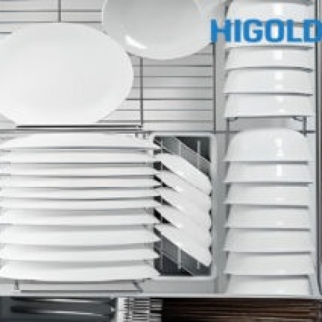 Rổ chén, dĩa, ly martin ray giảm chấn inox 304 301401 600MM – HIGOLD