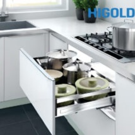 Kệ xoong bản bắt mặt hộc inox 304 303201 600MM – HIGOLD