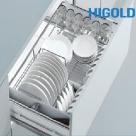 Rổ chén, dĩa, ly martin bắt mặt hộc inox 304 303401 600MM – HIGOLD