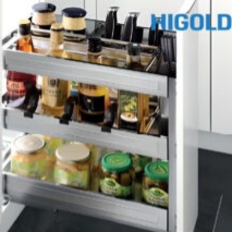 Kệ gia vị dụng cụ inox bản ray giảm chấn inox 304 306002 300MM – HIGOLD