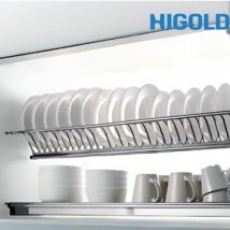 Kệ chén 2 tầng âm tủ inox 304 401070 600MM – HIGOLD