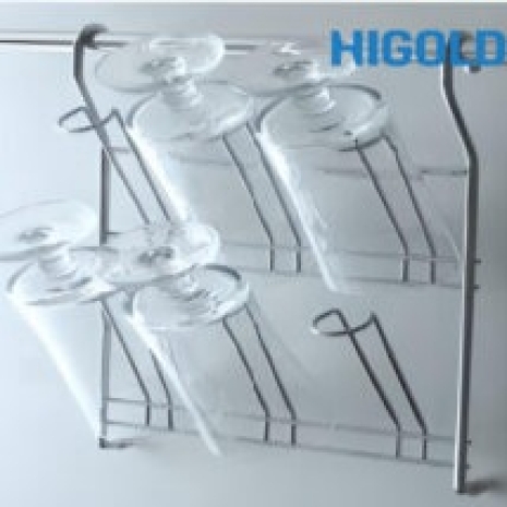 Kệ treo ly 2 tầng inox 304 412051 – HIGOLD
