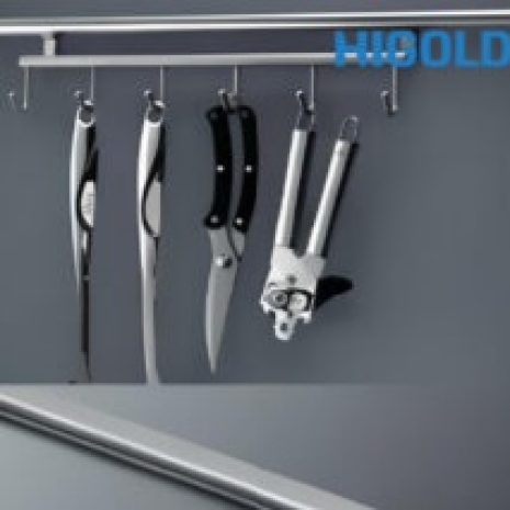 Thanh treo inox 201 – satin/ Kệ satin 6 móc treo 415042 – HIGOLD