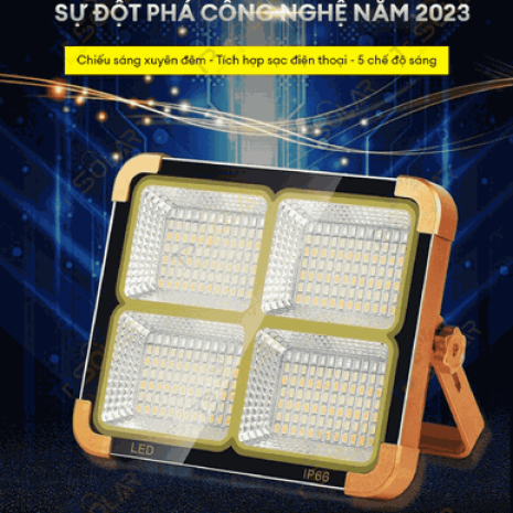 Đèn Đa Năng Xách Tay Năng Lượng Mặt Trời TP Solar TP-X100N Bản Nâng cấp mới nhất 2023