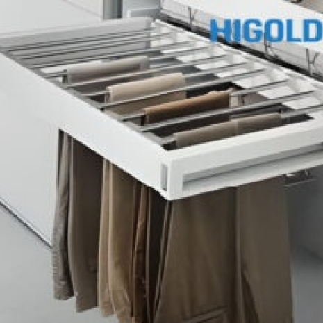 Kệ treo quần ray giảm chấn 703331G 600MM – HIGOLD