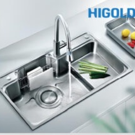 Chậu rửa inox 304 + vòi (920135Z) – Higold