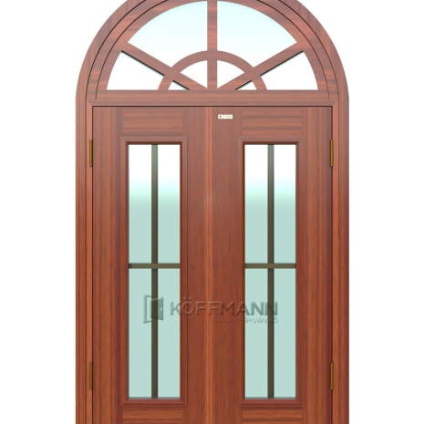 Cửa sổ thép vân gỗ 1 cánh KSV-1.CS3