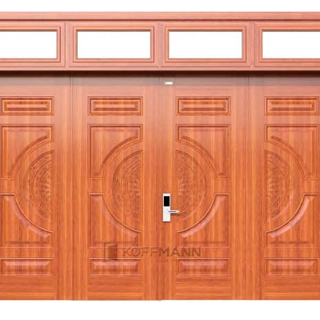 Cửa thép vân gỗ KG-42.01T.01T-4TK