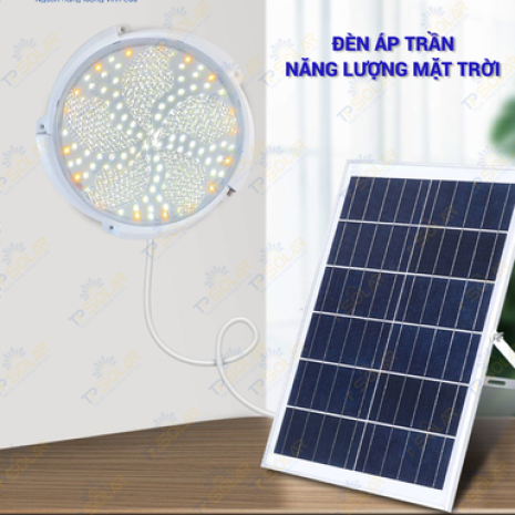 300W] Đèn Áp Trần Năng Lượng Mặt Trời TP Solar TP-A300N 3 Màu Ánh Sáng