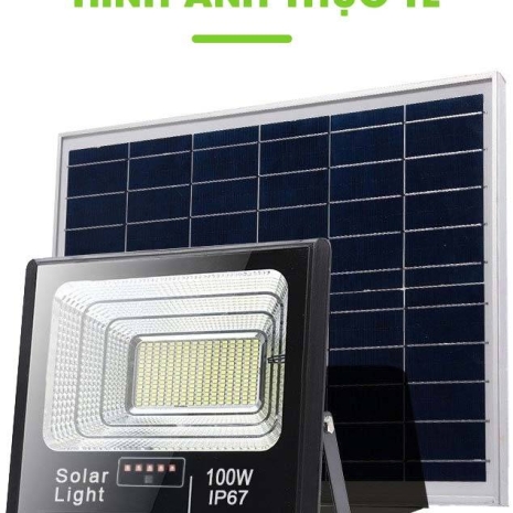 Đèn năng lượng mặt trời 100W Solar light TOPSOLAR 