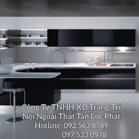 Tủ Bếp Cao Cấp Hiện Đại Được Yêu Thích