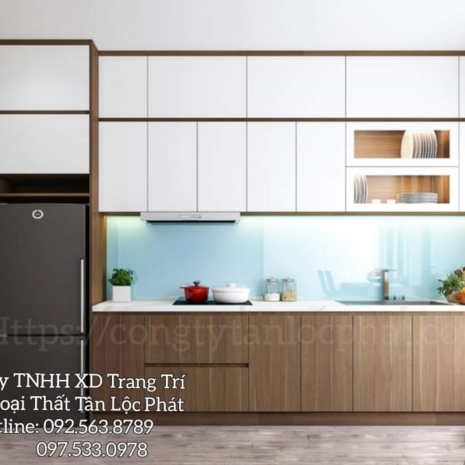 Tủ Bếp Cao Cấp Mẫu Mới Hiện Đại