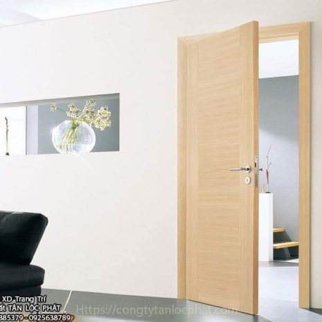Cửa Gỗ Công Nghiệp HDF, MDF 021 Hiện Đại giá rẻ tại xưởng 