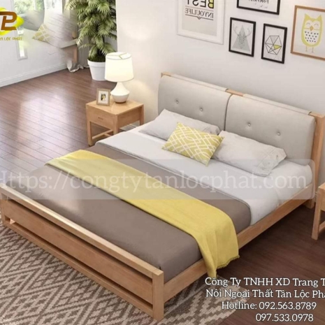 Giường Ngủ Hiện Đại Cao Cấp 002