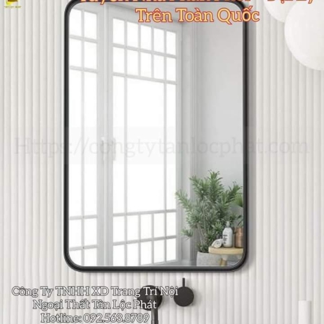 Gương Đèn LED Cảm Ứng 3 Màu Cao Cấp Chất Lượng 014