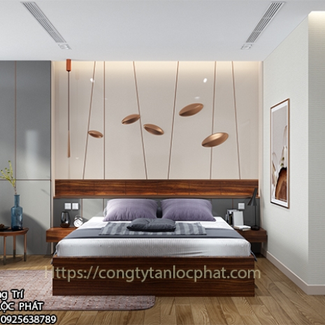 Giường ngủ MDF cao cấp 3 vũng tàu