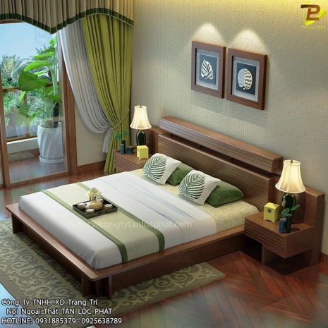 Giường Ngủ MDF Cao Cấp 2 Vũng tàu