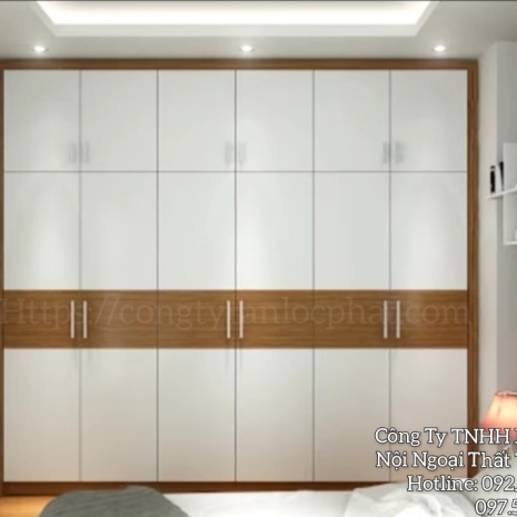 Tủ Quần Áo Mẫu Mới Cao Cấp Hiện Đại 007