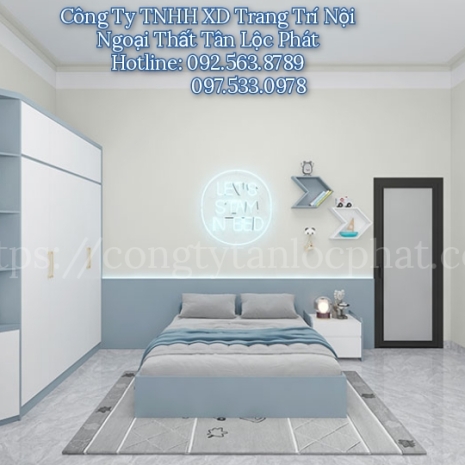 🏘️ Thiết Kế Phòng Ngủ BÉ TRAI  Mẫu 013 Theo Phong Cách Hiện Đại Mới Nhất 
