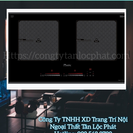 Bếp Từ Prato Hiện Đại Thiết Bị Nhà Bếp Chuẩn Châu Âu 001