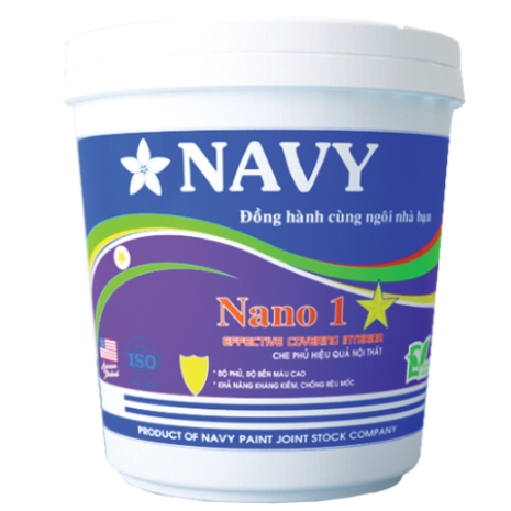 Navy-Nano 1* Sơn nội che phủ hiệu quả