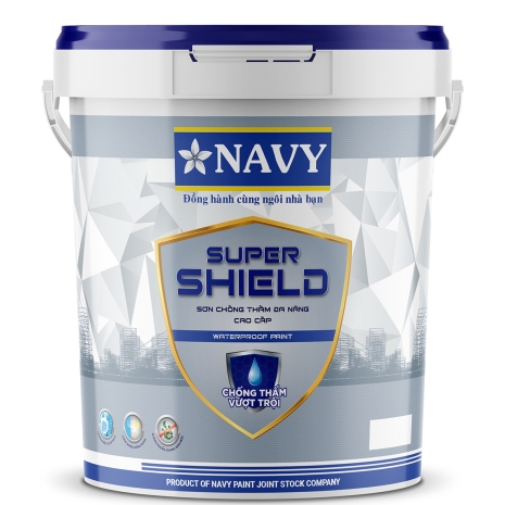 Navy – Super Shield Sơn chống thấm đa năng cao cấp  THÙNG  20Kg