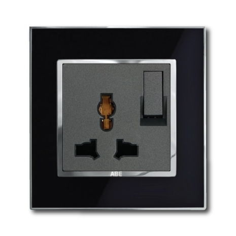 Ổ cắm 3 chấu Mirror M1D-3C2