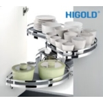 Kệ chiếc lá mở trái-phải (900MM) crom 101061 450MM – HIGOLD