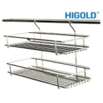 Kệ gia vị 2 tầng inox 304 1351 – HIGOLD