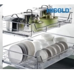 Rổ xoong nồi ray giảm chấn không khay 301002 450MM – HIGOLD