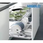 Rổ chén, dĩa diamond giảm chấn inox 304 301501 600MM – HIGOLD