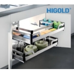 Rổ xoong dưới bồn rửa giảm chấn inox 304 303223 800MM – HIGOLD