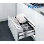 Kệ chén dĩa bản bắt mặt hộc inox 304 303301 600MM – HIGOLD