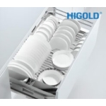 Rổ xoong nồi ray giảm chấn bắt mặt hộc inox 304 303451 600MM – HIGOLD