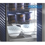 Kệ 3 tầng đựng chai lọ ray giảm chấn inox 304 305001 300MM – HIGOLD