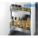 Kệ gia vị dụng cụ inox bản ray giảm chấn inox 304 306001 200MM – HIGOLD