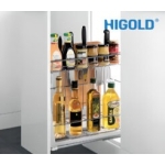 Kệ đựng gia vị ray giảm chấn inox 304 306031 300MM – HIGOLD