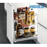 Kệ đựng gia vị ray giảm chấn inox 304 306041 400MM – HIGOLD