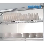 Kệ chén 2 tầng âm tủ inox 304 401011 700MM – HIGOLD