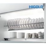 Kệ chén 2 tầng âm tủ inox 304 401070 600MM – HIGOLD