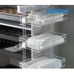 Kệ khăn 4 tầng giảm chấn 4515L 400MM – HIGOLD