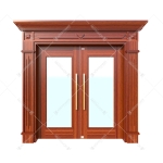 Cửa thép vân gỗ Luxury KLT