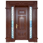 Cửa thép vân gỗ Luxury KL-1.03-K