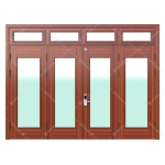 Cửa thép vân gỗ KG-42.K.K-4TK